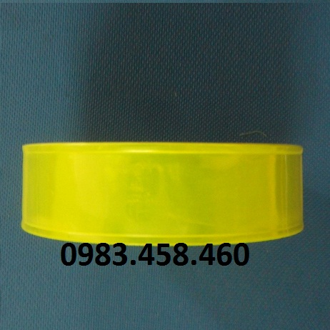 Vải phản quang vàng chanh W5.0